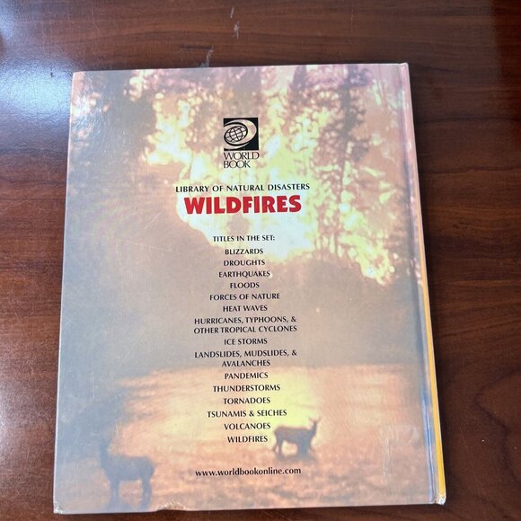 WORLD BOOK Library Of Natural Disasters Set 7 Hardcover Reference Books Vintage - Picture 13 of 16